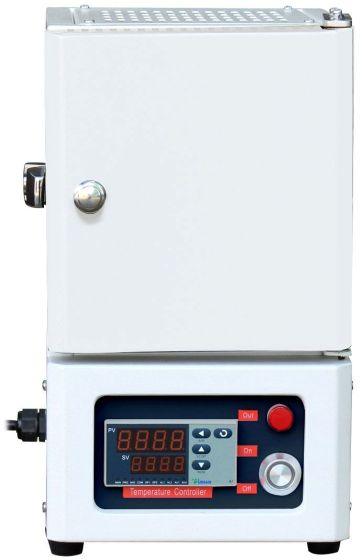 1050°C 4x4x4" Compact Muffle Furnace w/ 30-Seg PID Controller - Across International High Desert Scientific