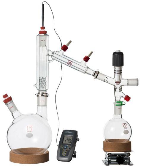Ai 2 Liter Short Path Distillation Kit with Valved Adapter - Across International High Desert Scientific
