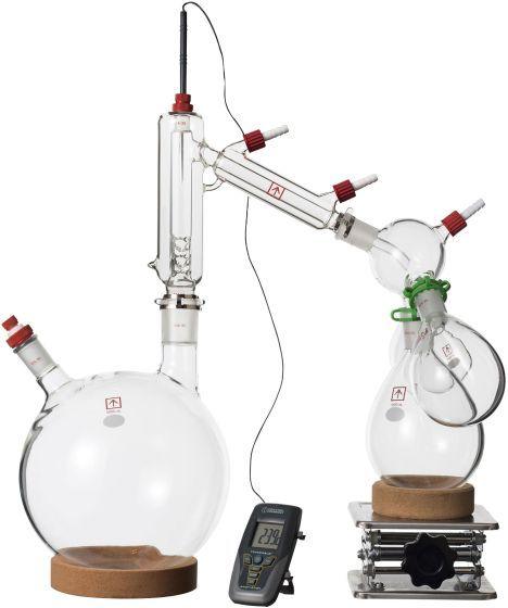 Ai 5L Short Path Distillation Kit with Multiple Receiving Flasks - Across International High Desert Scientific