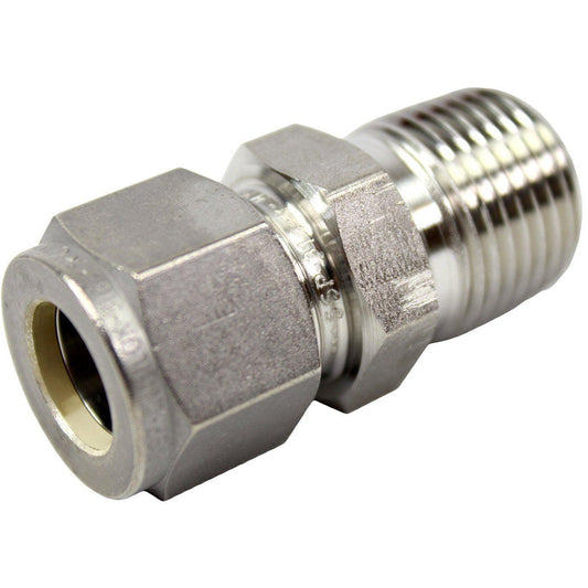 Male Connector Bore Through - SSP Corporation High Desert Scientific