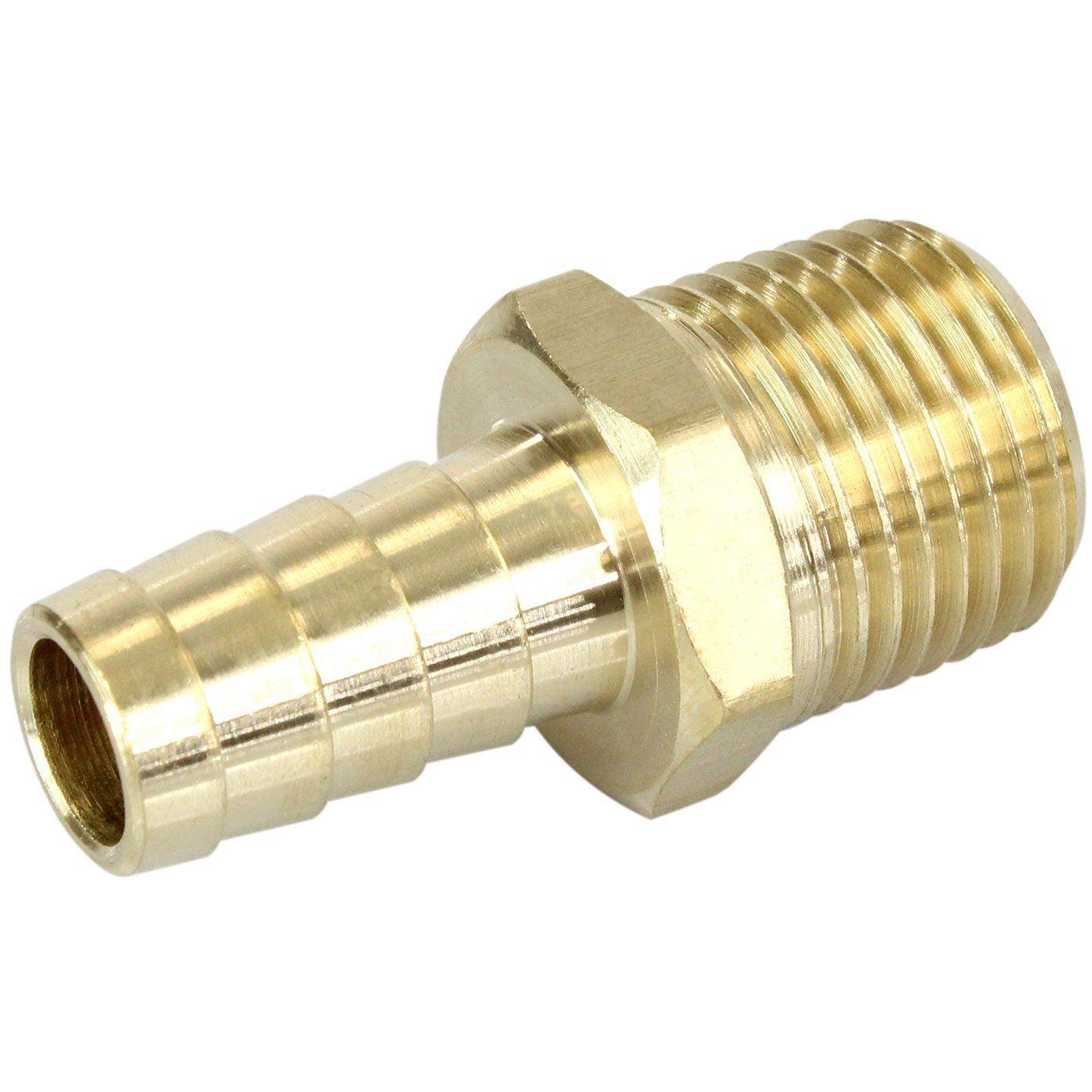 Brass Hose Barb x MNPT - BVV High Desert Scientific