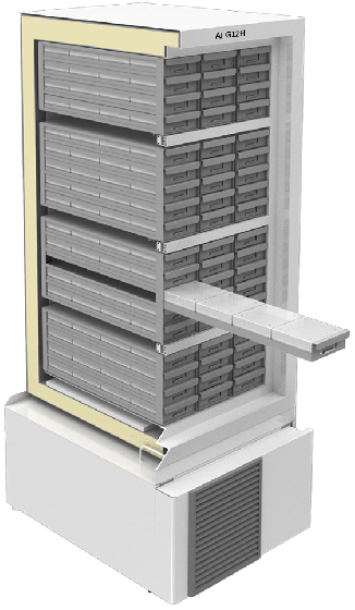 SST Storage Drawers for Ai G12h -86°C Freezers 21,600 Vials Max. - Across International High Desert Scientific