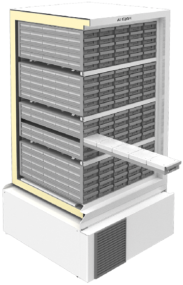 SST Storage Drawers for Ai G26h -86°C Freezers 50,000 Vials Max. - Across International High Desert Scientific