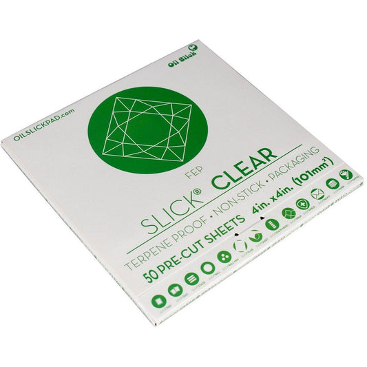 Oil Slick Clear FEP Sheets - 50 Pack - Oil Slick High Desert Scientific