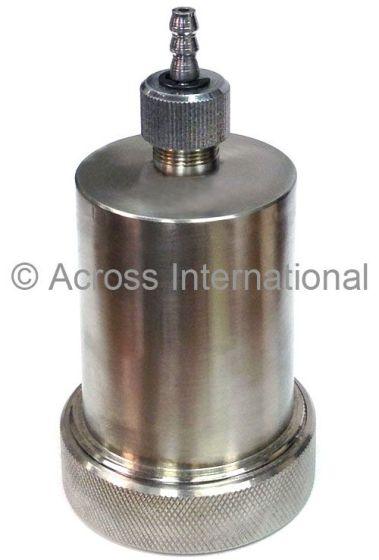 50ml Stainless Steel Vacuum Jacket (Item# MVSSC.50) - Across International High Desert Scientific