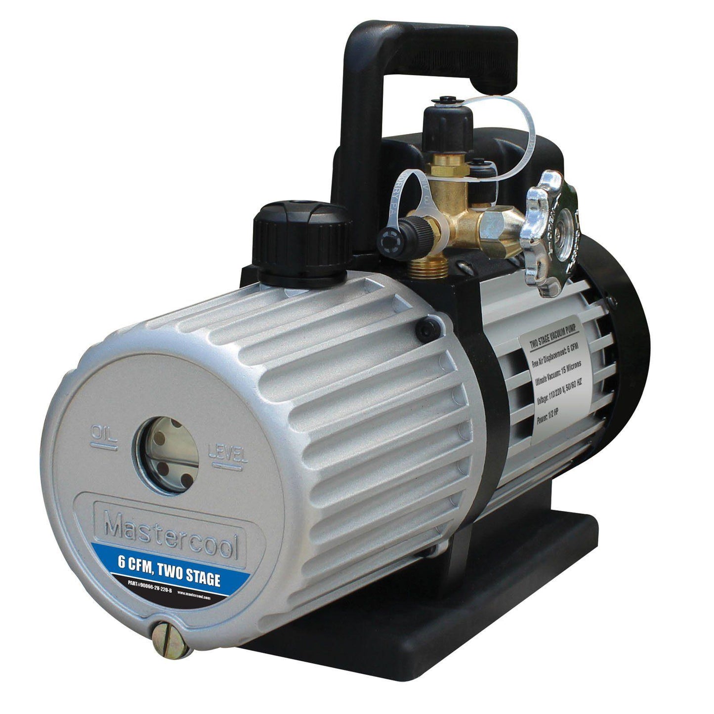 Mastercool 90066-2V-110-B 6 CFM Vacuum Pump (TWO STAGE) - Mastercool Inc. High Desert Scientific