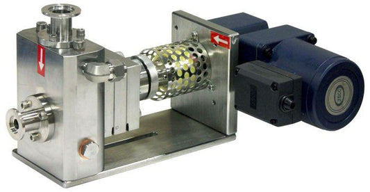 Ai 20L/h Jacketed Stainless Steel Gear Pump with Viton Gaskets - Across International High Desert Scientific