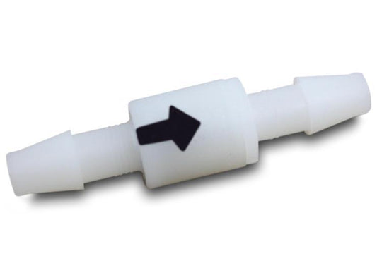 1/4" X 1/4" Male Polypropylene Check Valve - BVV High Desert Scientific