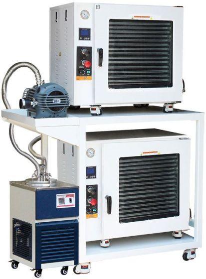 Ai 2-Oven 5.0 Cu Ft Package with Mobile Cart, Cold Trap & Pump - Across International High Desert Scientific