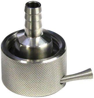Ai Glass Reactor Stainless Steel 3/8" Cool/Heat Fluid Adapter - Across International High Desert Scientific