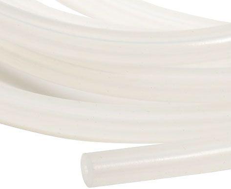 3/8" White Premium Food Grade Silicone Vacuum Tubing - Across International High Desert Scientific