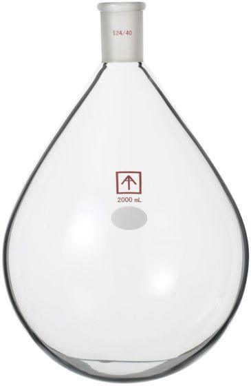 Ai 24/40 Heavy Wall 2000mL Oval-Shaped Round Bottom Flask - Across International High Desert Scientific