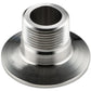 1" MNPT x Tri-Clamp End Caps - BVV High Desert Scientific