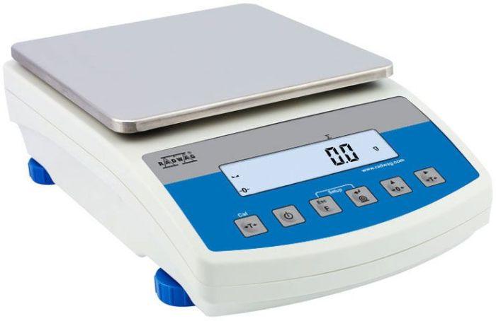 Radwag 2000g Capacity 0.01g Readability 8x8" Precision Balance - Radwag High Desert Scientific